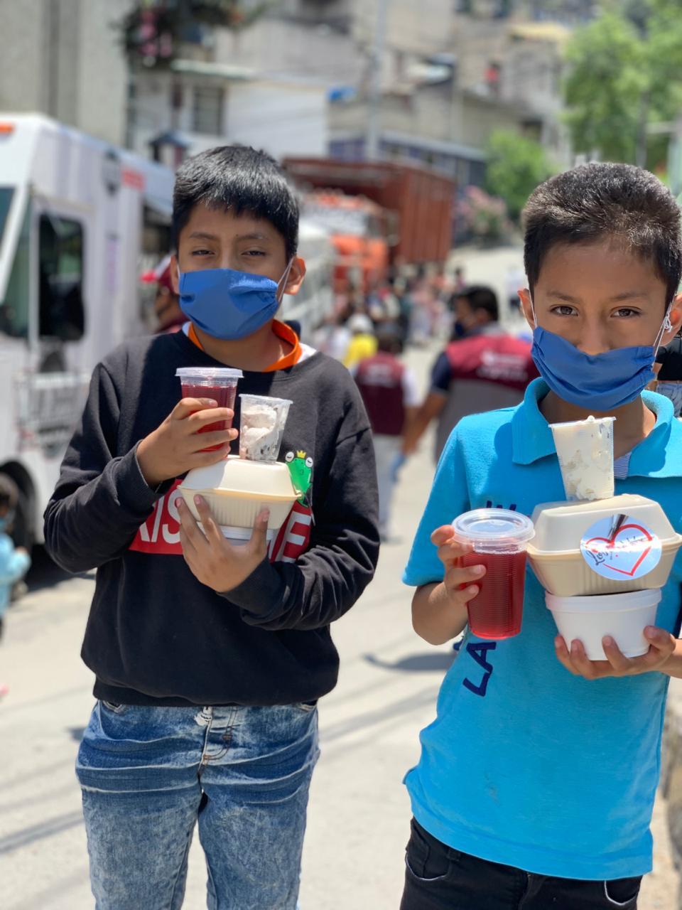 Naucalpan, BTK y Cinépolis donan alimentos durante el Día del Niño #regionmx