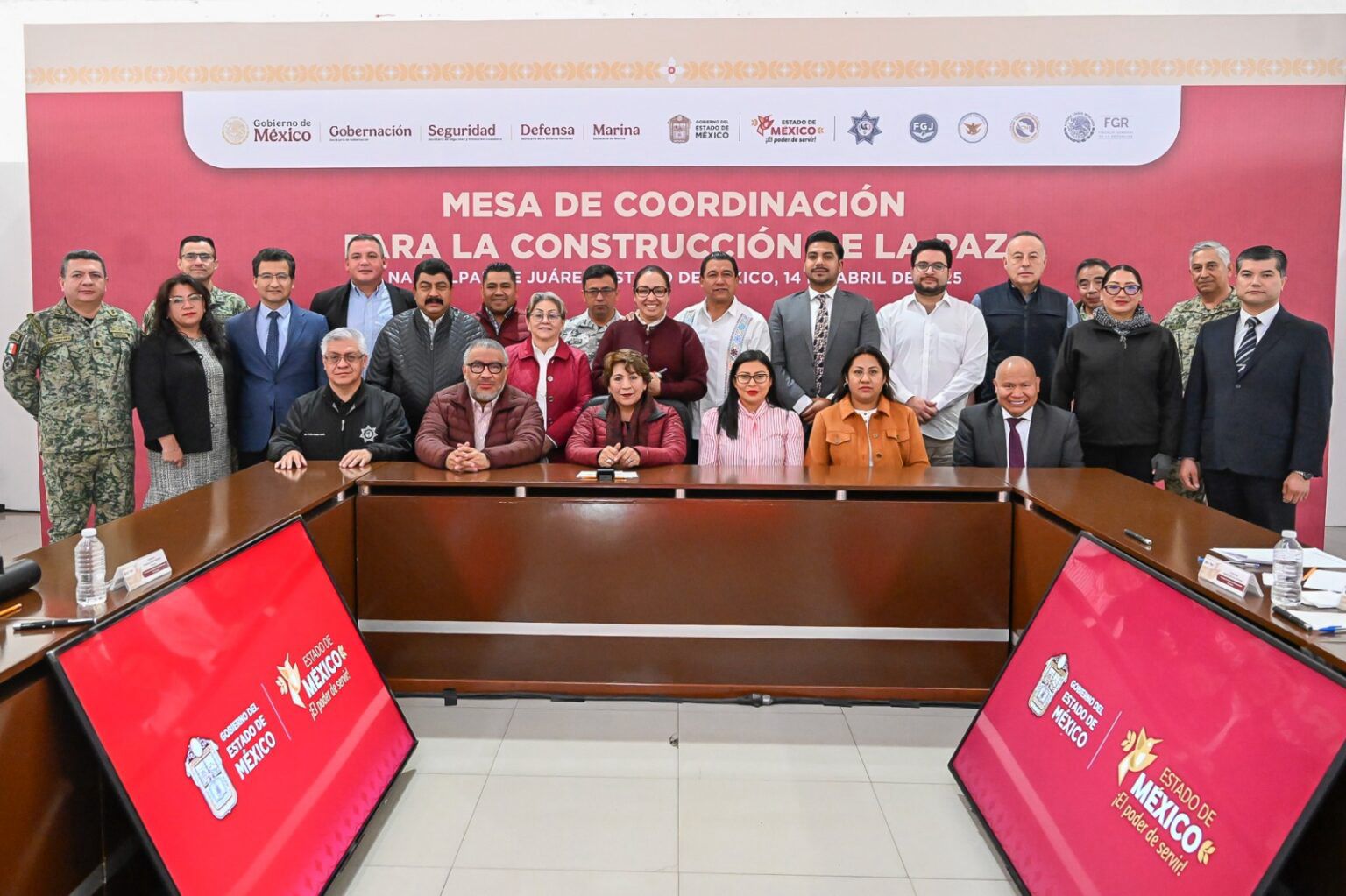 Realizan Mesa de Coordinación para la Construcción de la Paz en Naucalpan #regionmx 