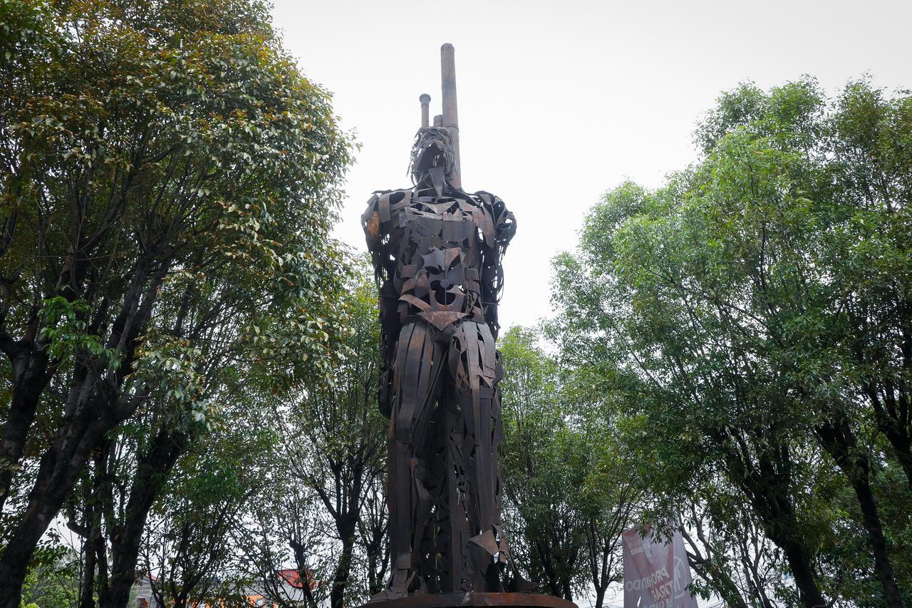 Gobierno de Isaac Montoya rescatará la escultura "Oda de Hierro" #regionmx