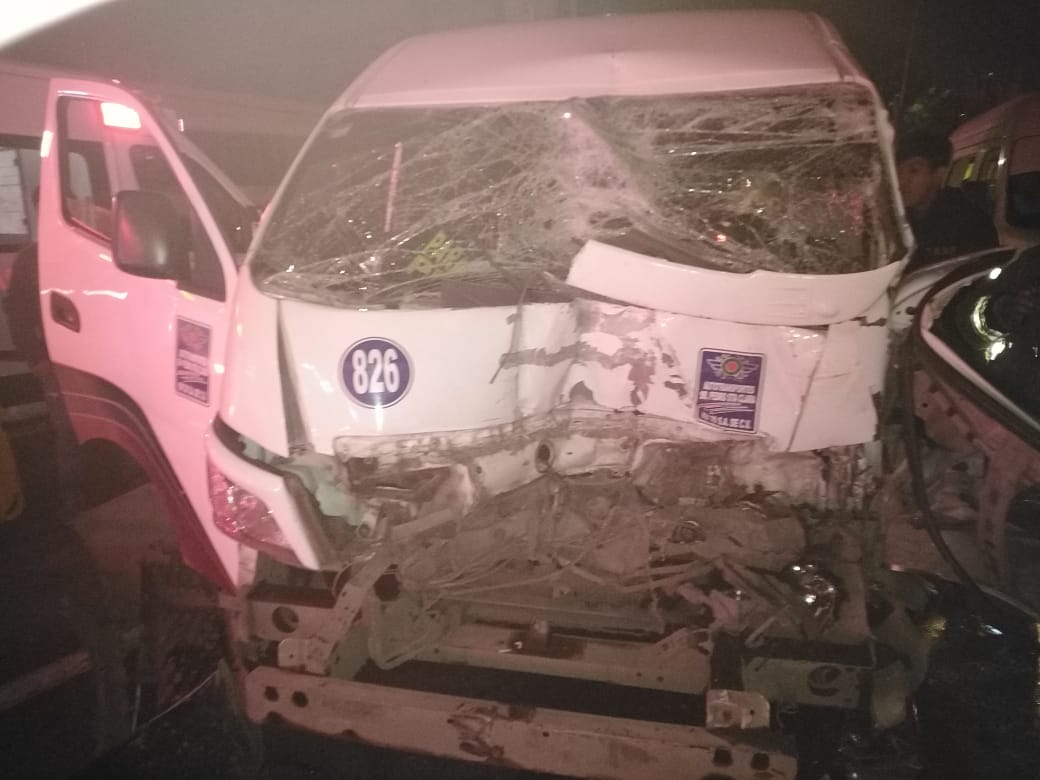 11 lesionados tras accidente en la México-Pachuca #regionmx