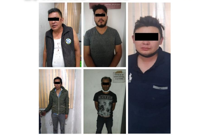 Detienen a 5 por diversos delitos en Tlalnepantla #regionmx