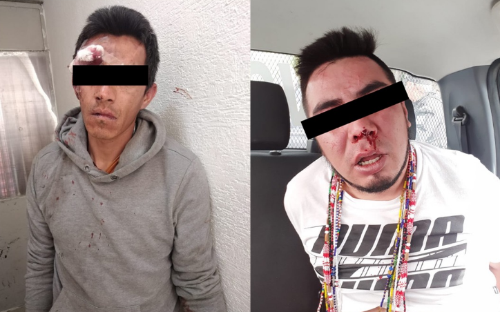 Detienen a dos presuntos asaltantes de cuentahabientes y les aseguran más de 100 mil pesos #regionmx