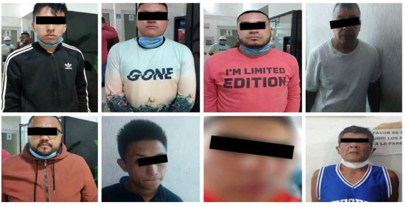 Policía de Tlalnepantla detiene a ocho probables delincuentes #regionmx