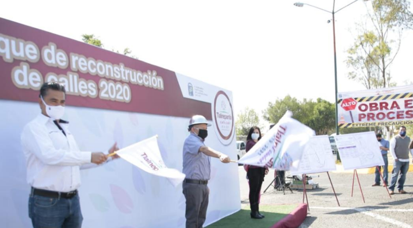 Arranca en Tlalnepantla el Programa de Reconstrucción de Calles 2020 #regionmx