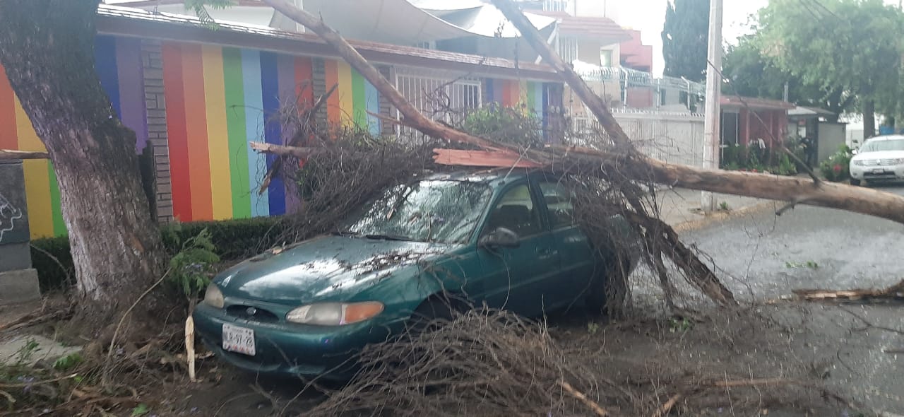 Rescatan a menor que quedó atrapada dentro de un vehículo en Tlalnepantla #regionmx