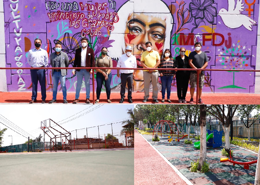 Entregan deportivo con perspectiva de género en Tlalnepantla #regionmx