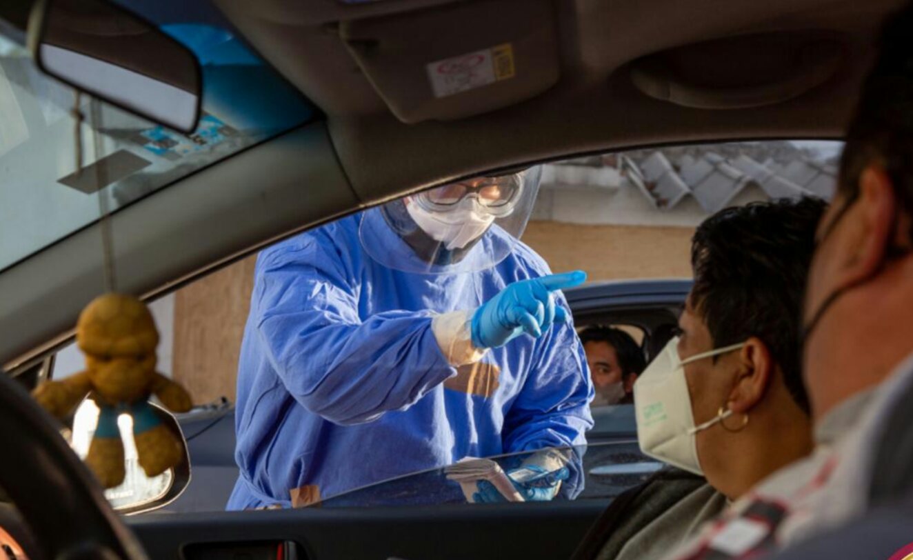 Realizan pruebas COVID-19 desde el auto en Tlalnepantla #regionmx