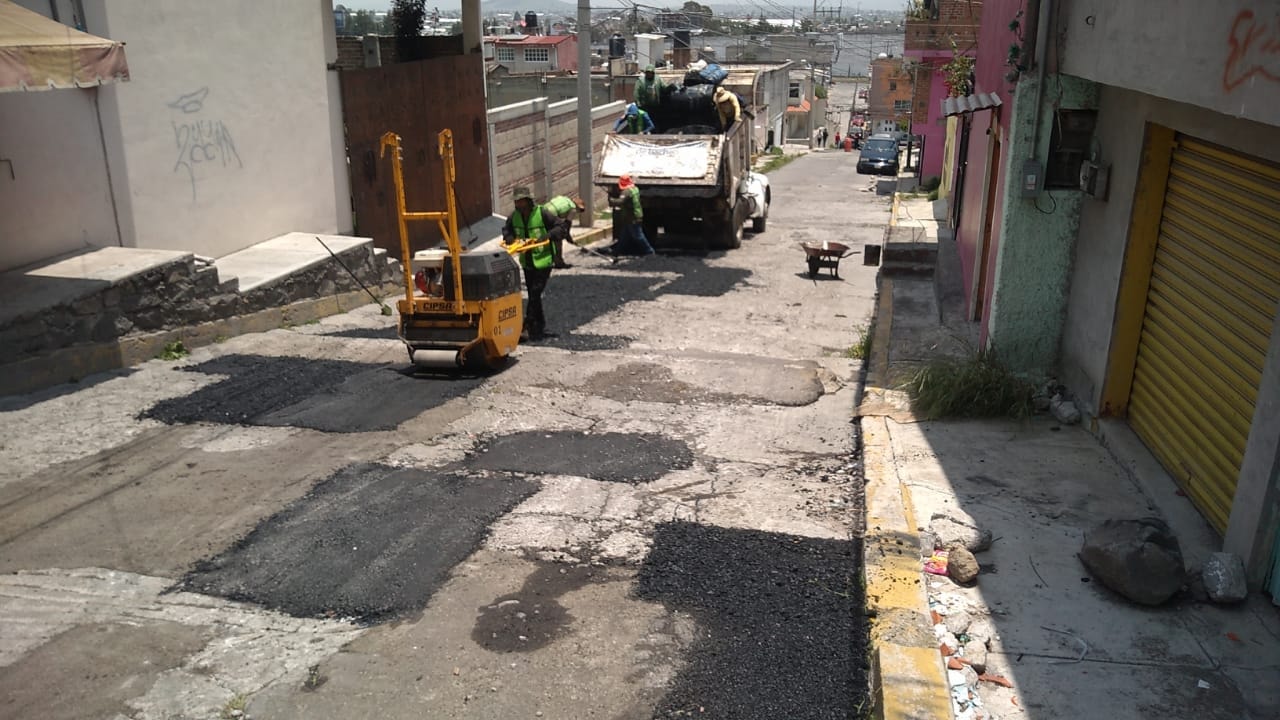 Programa Emergente de Bacheo beneficia a miles de toluqueños #regionmx