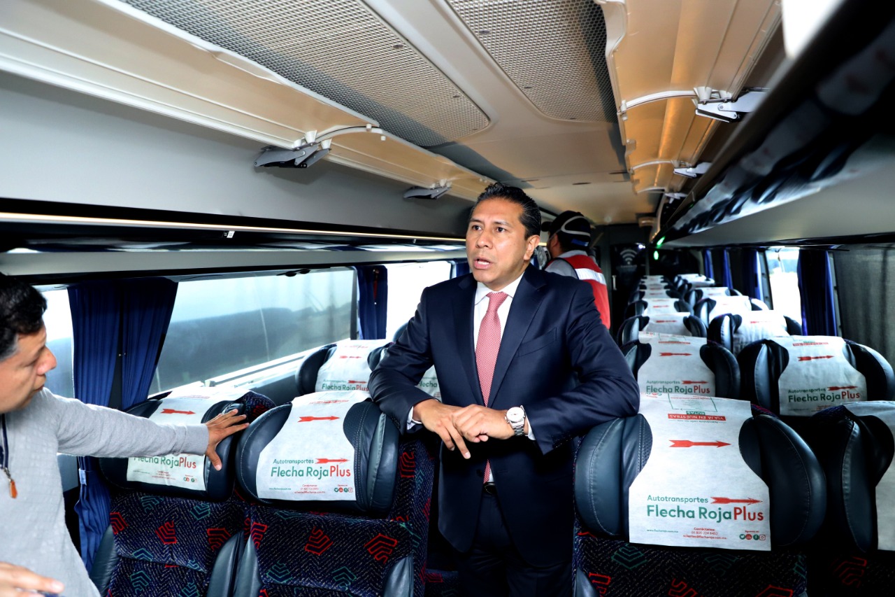 Inicia Juan Rodolfo Sánchez sanitización del transporte público en Toluca, autobuses y taxis #regionmx