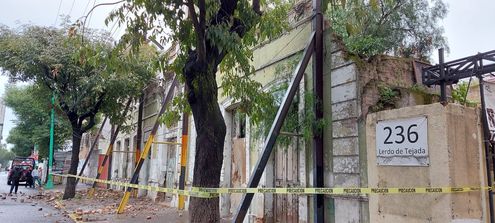 Colapsa inmueble protegido por el INAH en Toluca tras lluvia #regionmx