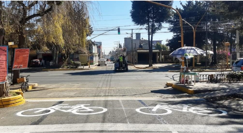 Proyecto de ciclovías emergentes de Toluca tiene un 60% de avance #regionmx