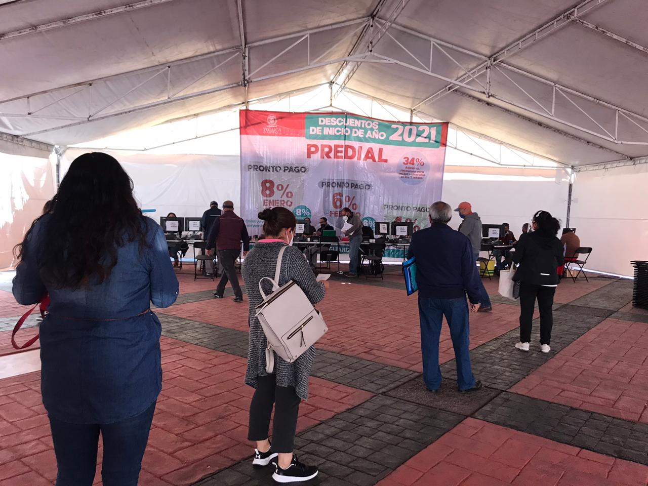 Instalan en Toluca zona de pago del predial exclusivo para adultos mayores #regionmx