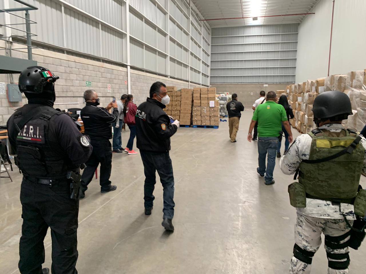 Más de 600 cajas de cubrebocas robadas fueron recuperadas en Tultitlán #regionmx