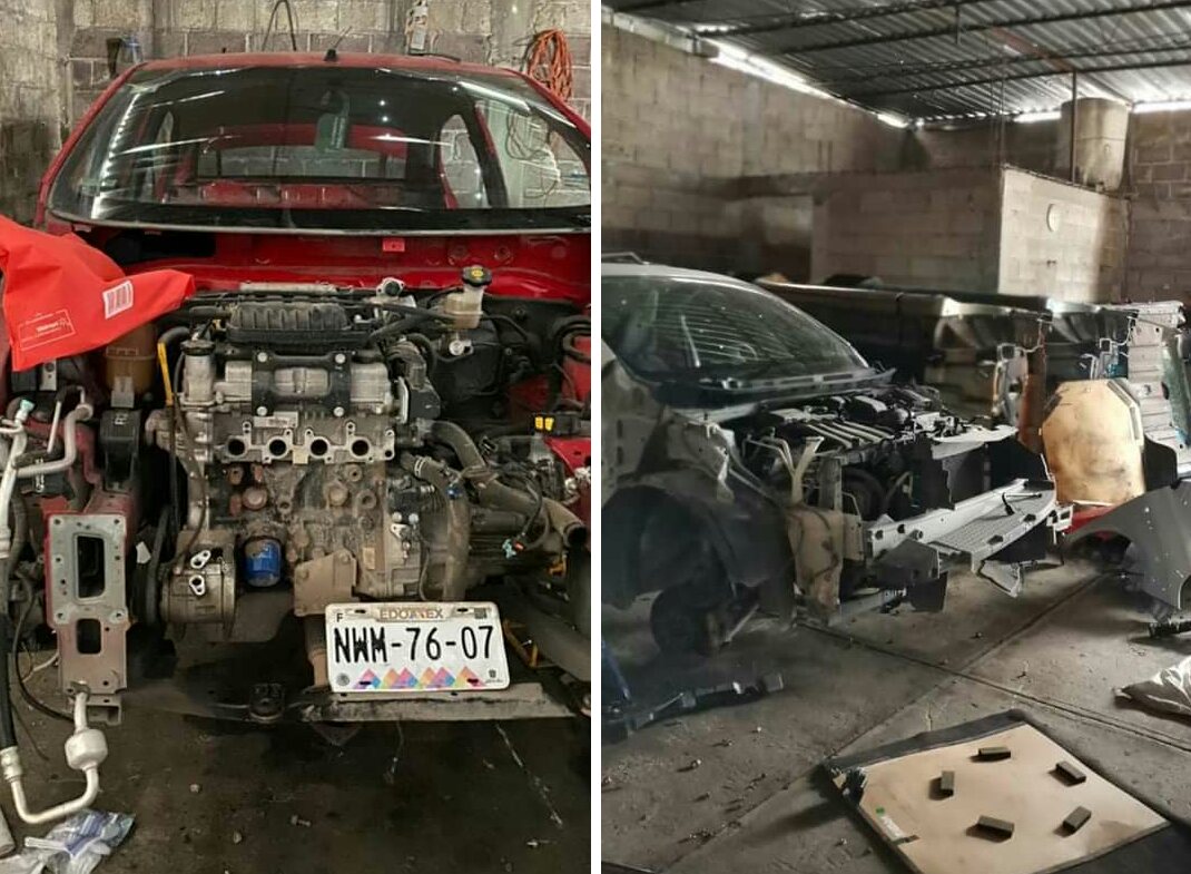 Encuentran bodega de autos robados en Tultitlán #regionmx