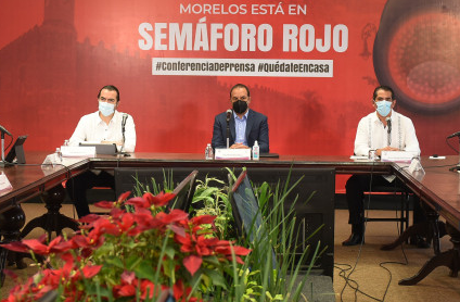 Morelos se va a semáforo rojo ante acelerado incremento de contagios por COVID-19 #regionmx