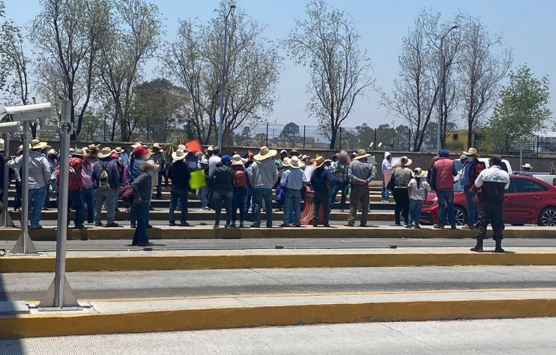Campesinos se manifiestan por tácticas “antinubes y lluvias” en el EdoMéx, Querétaro e Hidalgo #regionmx