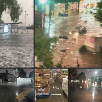 Se inundan Izcalli, Tultitlán y Cuautitlán tras lluvia #regionmx