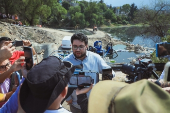 Problema de basura en la presa Los Cuartos es un tema social que se está atendiendo: Isaac Montoya  #regionmx 